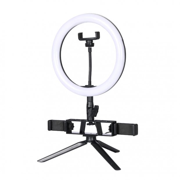LED Ring Light with Tripod Stand Dimmable Studio Photo Makeup Image 2