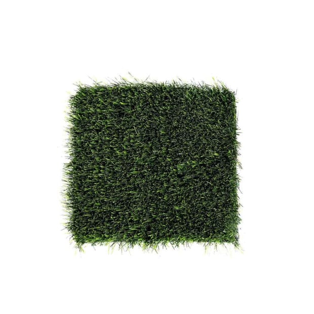 10x Artificial Grass Floor Tiles Garden Lawn Home Decor Plant Image 2