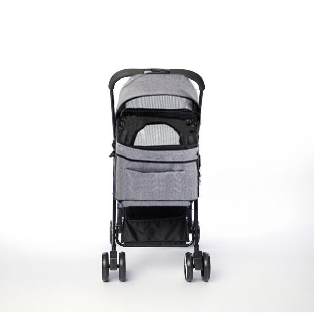 Large Pet Stroller Dog Cat Travel Carrier Pram Foldable Pushchair Image 2