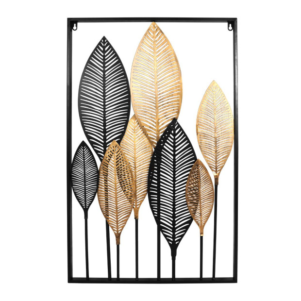 Large Metal Wall Art Hanging Leaf Tree Of Life Home Decor Garden Image 2