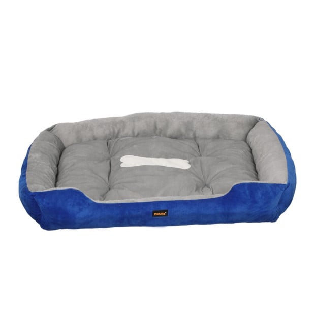 Pet Bed Dog Bedding Mattress Mat Cushion Soft Pad Pads Mats XXL Navy Image 2