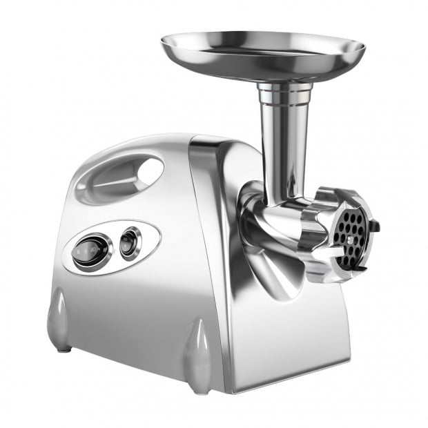 2800W Electric Meat Grinder Mincer Sausage Maker Kitchen Silver Image 2