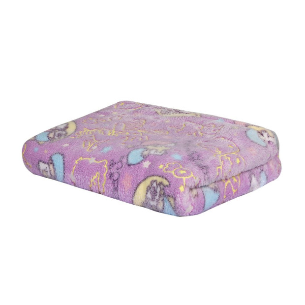 Throw Blanket Soft Warm Large Sofa Flannel Glow in the Dark Medium Image 2