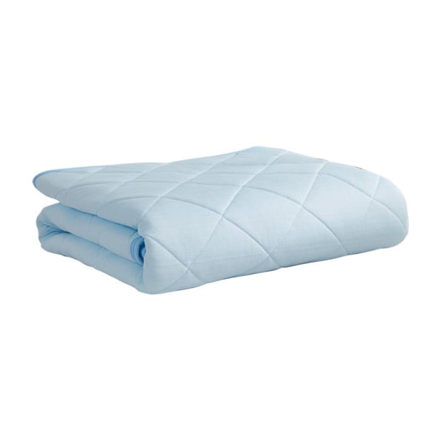 Mattress Protector Cool Topper Set Pillow Case King Image 3