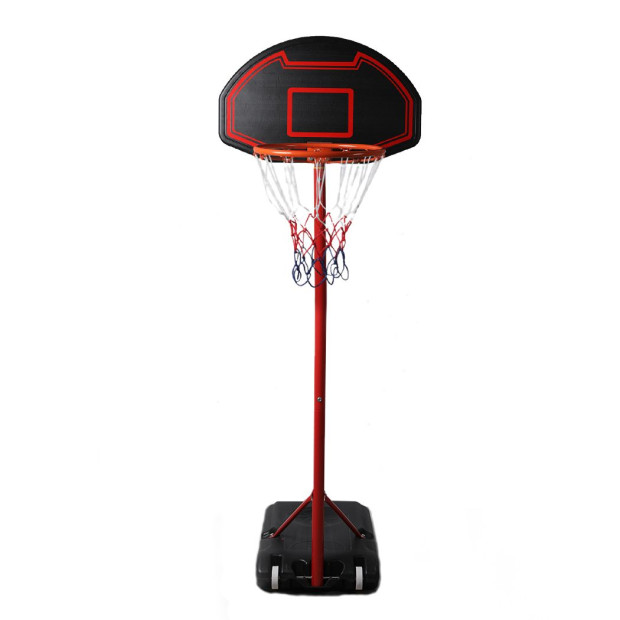Basketball Hoop Stand System Ring Portable 2.1M Adjustable Height Kids In Ground Image 2