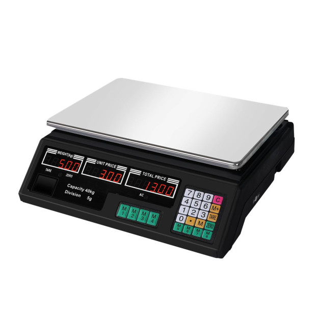 Commercial Digital Kitchen Scales 40KG Food Weight Electronic Scale Image 2