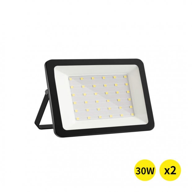 Emitto LED Flood Light 30W Outdoor Floodlights Lamp 220V-240V 2PCS Image 2