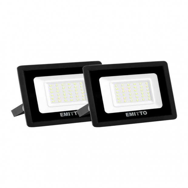 2x LED Flood Light 30W Outdoor Floodlights Lamp 220V-240V Cool White Image 2