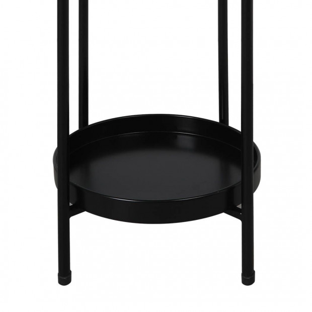 2 Tier Plant Stand Outdoor Indoor Metal Flower Pot Rack Garden Shelf Image 2
