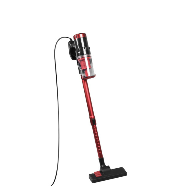 Vacuum Cleaner Corded Stick Handheld Handstick Bagless 400W Red Image 2