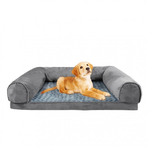 Pet Bed Sofa Dog Beds Mattress Cushion Pillow Mat Plush M Image 2
