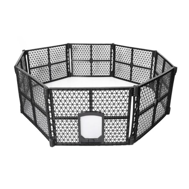 Pet Playpen Foldable Protable Dog Plastic Garden Outdoor 8 Panels Image 2