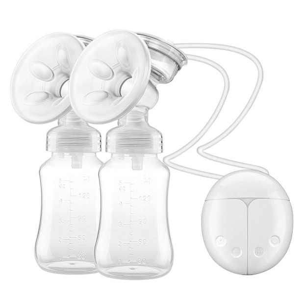 Electric Breast Pump Automatic Milk Suction Double Side Baby Feeder