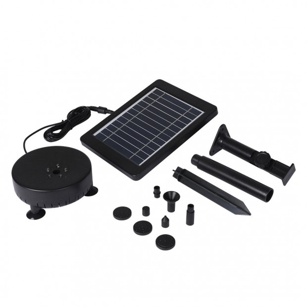 Solar Powered Water Fountain Pump Bird Bath Pond Pool Garden Floating Image 2
