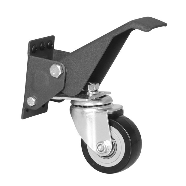 Workbench Caster Wheels Kit Heavy Duty Retractable 320KG Table 4PCS Image 2