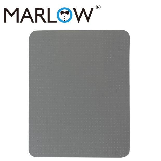 Chair Mat Office Carpet Floor Protector Computer Work 135cm x 114cm Black Image 2