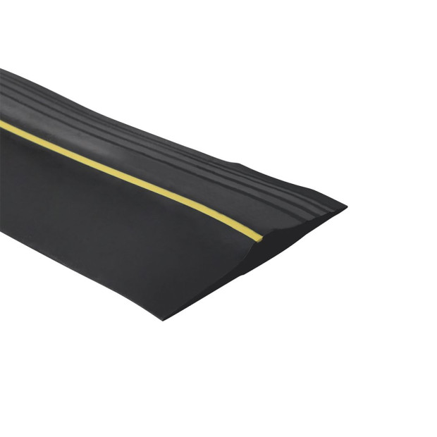 Garage Door Weather Strip Strap Seal Soild Rubber Floor Waterproof 3M Image 2