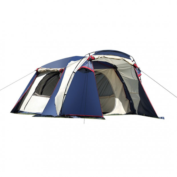 Camping Tent Portable Outdoor Hiking Beach 4-6 Person Shade Shelter Image 2