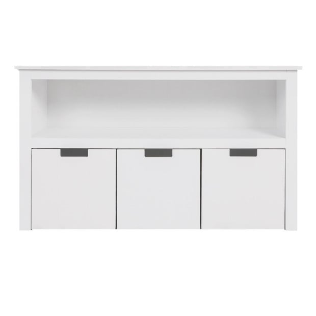 Kids Toy Storage Unit Organiser Box Bookshelf Children Bookcase Wooden Image 2