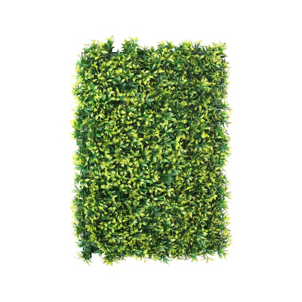 10x Artificial Boxwood Hedge Fence Fake Vertical Garden Green Outdoor Image 2