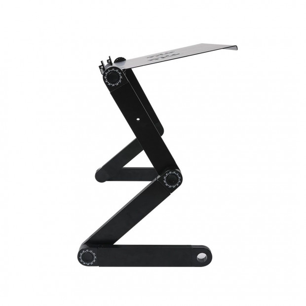 Foldable Laptop Desk Adjustable Stand Sofa Table Tray Mouse Board Image 2