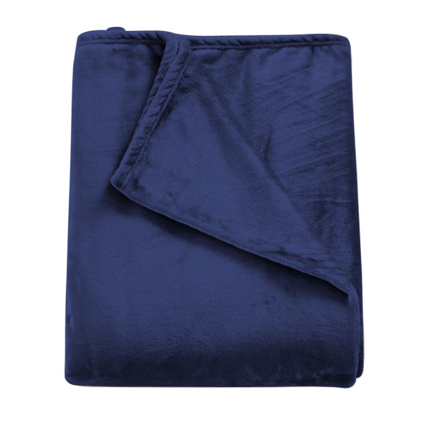 320GSM 220x160cm Ultra Soft Mink Blanket Warm in Teal Colour Image 2