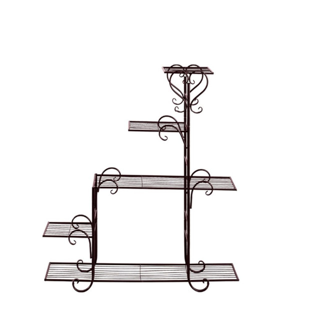 Plant Stand New Design Flower Pot Corner Shelf Bronze Type 2 Image 2