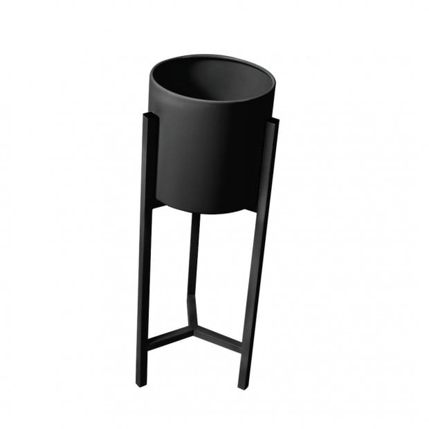 Plant Stand Garden Planter Metal Flower Pot Rack Corner Shelving Large Image 2