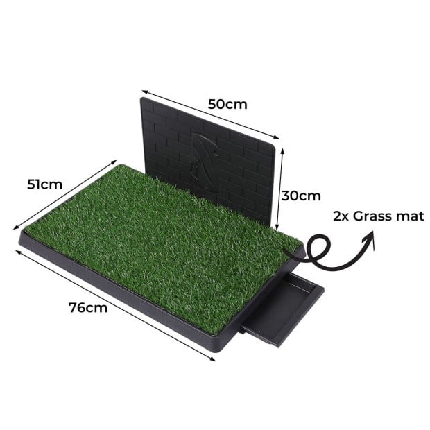 Grass Potty Dog Pad Training Pet Puppy Indoor Toilet Trainer Portable Image 3