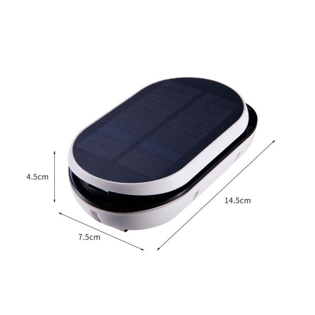 Solar Air Pump Powered Pool Water Pond Outdoor Fish Oxygen Tank Image 3