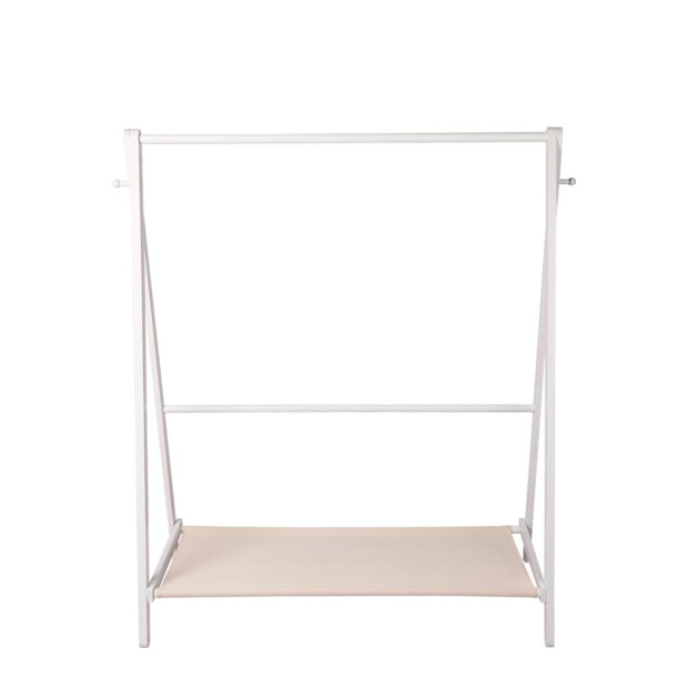 Clothes Rack Wooden Garment Hanging Stand Storage Organiser Shelf Image 4