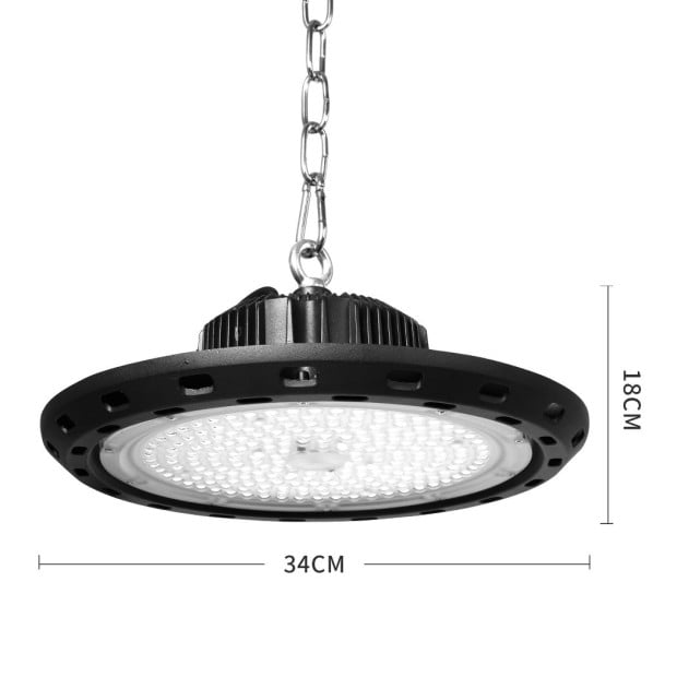 UFO High Bay LED Lights 150W Workshop Lamp Shed Warehouse Image 3