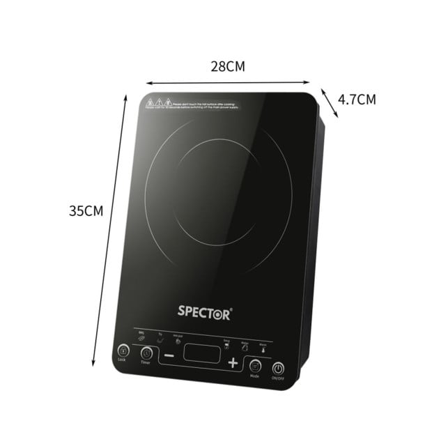 Electric Induction Cooktop Touch Screen Cook Top - Kitchen Cooker Image 3