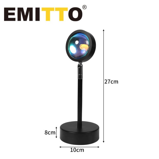 USB Sunset Projection Lamp LED Modern Night Light Multi-colour Image 3