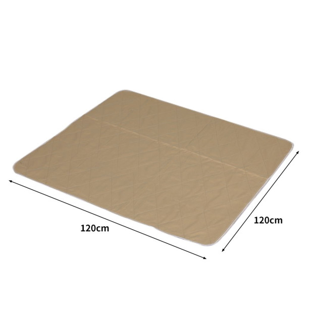 4 Pcs 120x120 cm Reusable Waterproof Pet Puppy Toilet Training Pads Image 3