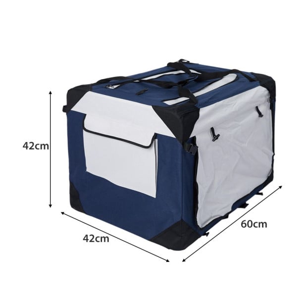 Pet Carrier Bag Dog Puppy Outdoor Travel Hand Portable Crate M Image 3