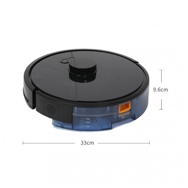 Robot Vacuum Cleaner Automatic Robotic Laser Distance Sensor UV Mop Floor Carpet Image 3
