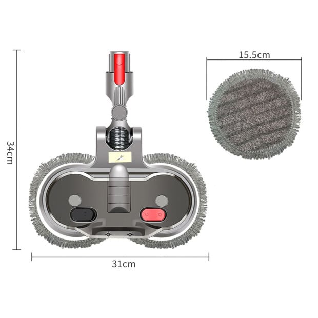 Motorised Mop for Dyson V7 V8 V10 V11 Cordless Vacuum Cleaners Image 3