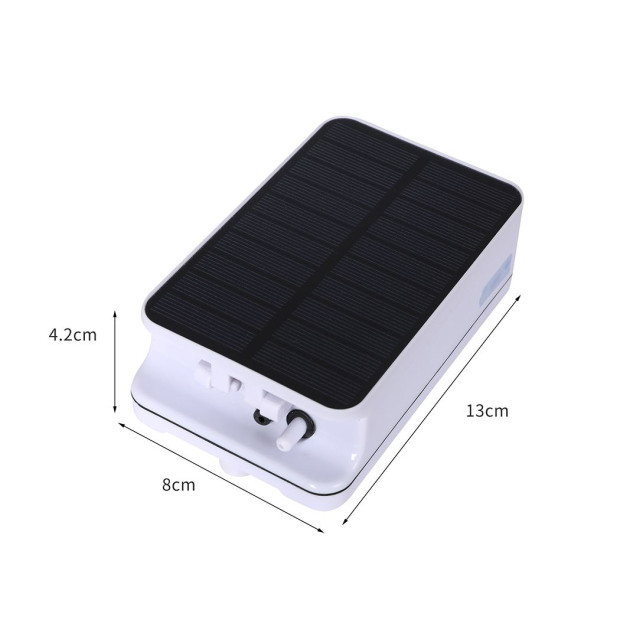 Solar Oxygenator Air Pump Powered Pool Water Pond Outdoor Oxygen Tank Image 3