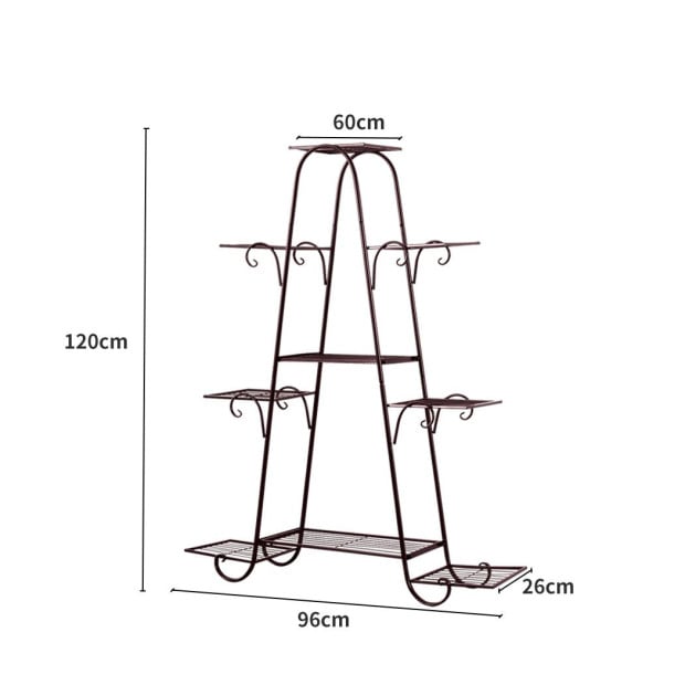 Plant Stand New Design Flower Pot Corner Shelf Bronze Type 1 Image 3