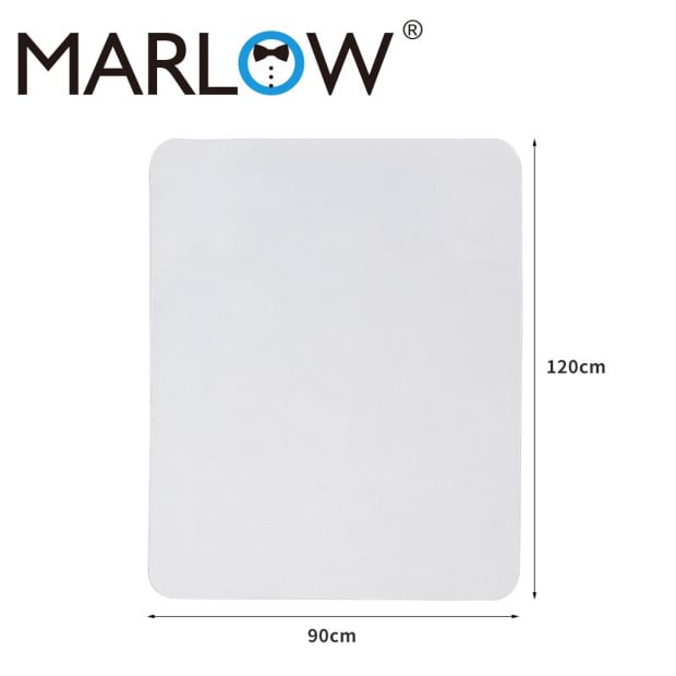 Marlow Chair Mat Office Carpet Floor Protectors Clear 120X90 Image 3