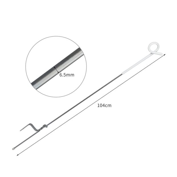 Fence Pigtail Posts Steel Electric Graze Tape Fencing Anti-rust Image 3