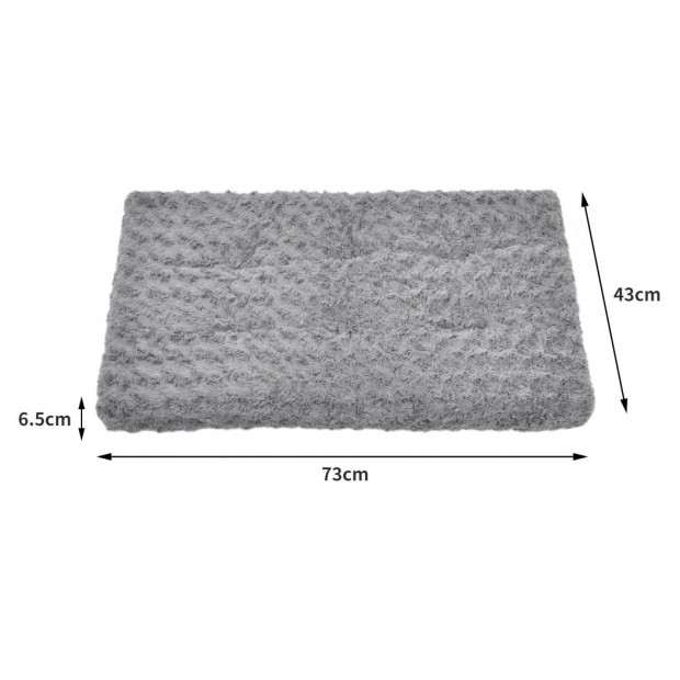 Pet Bed Dog Bedding Soft Warm Mattress Cushion Pillow Mat Velvet S Image 3