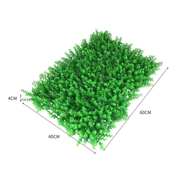 10pcs Artificial Boxwood Hedge Fence Fake Vertical Garden Type 3 Image 3