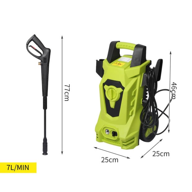 High Pressure Washer Cleaner Electric Water Gurney 3600 PSI Image 3