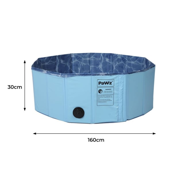 Portable Pet Swimming Pool Dog Washing Bathtub Outdoor Bathing XXL Image 3
