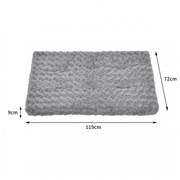 Pet Bed Dog Soft Warm Mattress Cushion Pillow Mat Velvet XL Image 3