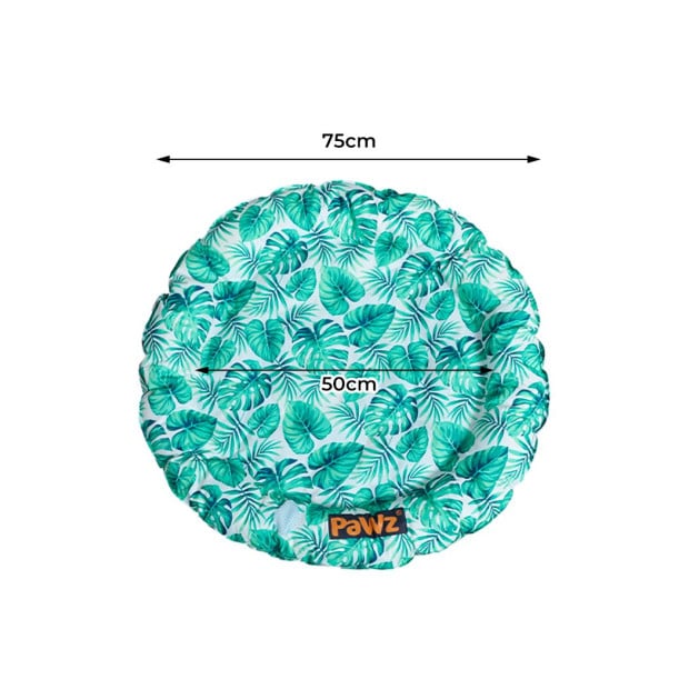 Pet Cool Gel Mat Bed Dog Bolster Waterproof Self-cooling Pads Medium Image 3