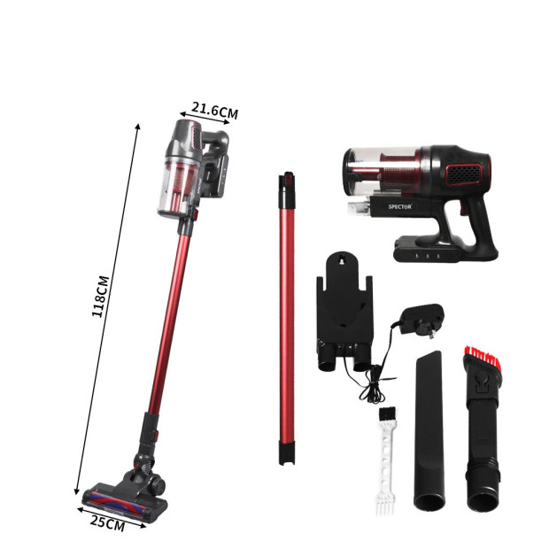 Handheld Vacuum Cleaner Cordless Stick Bagless Recharge Wall Mounted Image 3