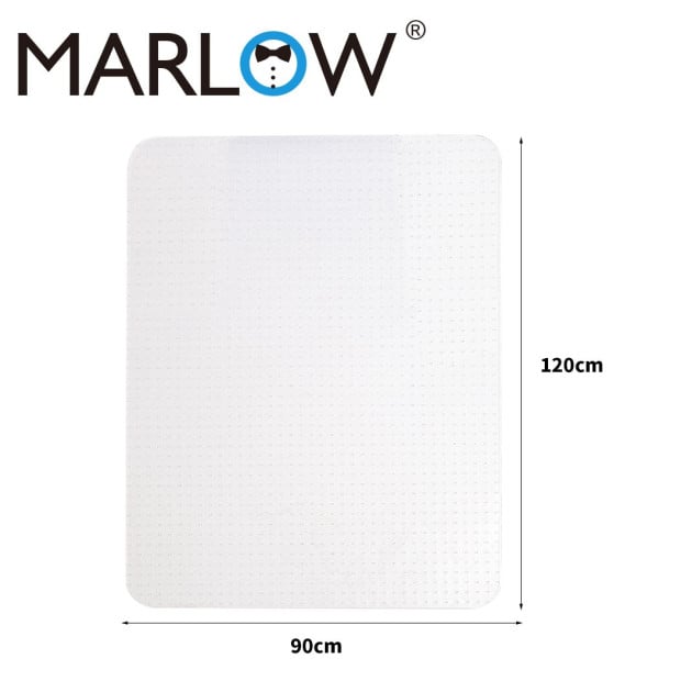 Marlow Chair Mat Office Carpet Floor Protectors Clear 120X90X0.5 CM Image 3